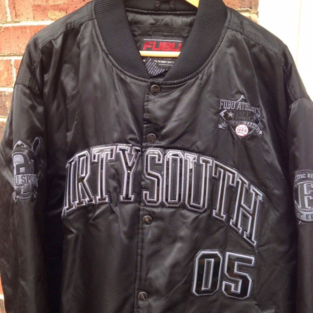 FUBU DIRTY SOUTH BOMBER JACKET